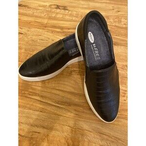 Dr. Scholl’s Sneakers Women’s 9M Black Slip On Classic Downtown Walking Shoes